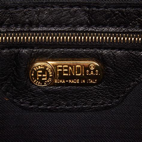 vintage fendi logo bags|handbag logo identification.